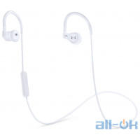 Навушники з мікрофоном JBL Under Armour Wireless White UAJBLHRMW