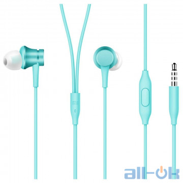 Навушники з мікрофоном Xiaomi Piston Fresh Bloom Matte Blue (ZBW4358TY)
