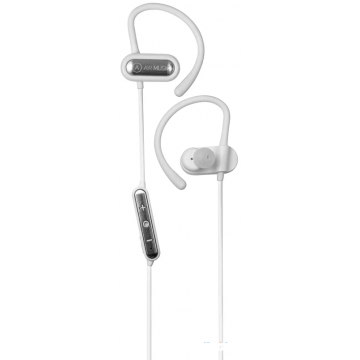 Навушники з мікрофоном AIR MUSIC SPORT White