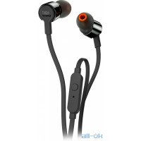 Навушники з мікрофоном JBL T210 Black (JBLT210BLK) 
