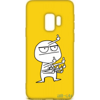 Чохол-накладка TOTO Cartoon Soft Silicone TPU Case Samsung Galaxy S9 FK9 Yellow