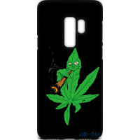 Чохол-накладка TOTO Cartoon Soft Silicone TPU Case Samsung Galaxy S9 Plus Cannabis Black