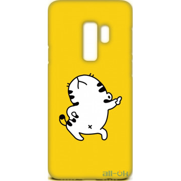 Чохол-накладка TOTO Cartoon Soft Silicone TPU Case Samsung Galaxy S9 Plus Cat Yellow