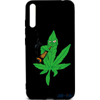 Чохол-накладка TOTO Cartoon Soft Silicone TPU Case Xiaomi Mi 9 SE Cannabis Black