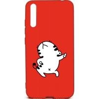 Чохол-накладка TOTO Cartoon Soft Silicone TPU Case Xiaomi Mi 9 SE Cat Red