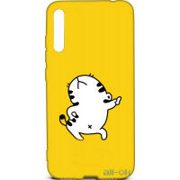 Чохол-накладка TOTO Cartoon Soft Silicone TPU Case Xiaomi Mi 9 SE Cat Yellow