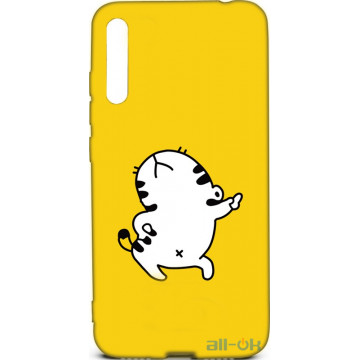 Чохол-накладка TOTO Cartoon Soft Silicone TPU Case Xiaomi Mi 9 SE Cat Yellow
