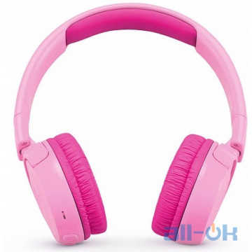 Навушники без мікрофону JBL JR300BT Pink (JR300BTPIK)