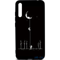 Чохол-накладка TOTO Cartoon Soft Silicone TPU Case Xiaomi Mi 9 SE Moon Black