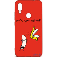 Чохол-накладка TOTO Cartoon Soft Silicone TPU Case Xiaomi Redmi 7 Banana Red