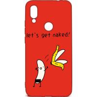 Чохол-накладка TOTO Cartoon Soft Silicone TPU Case Xiaomi Redmi 7 Banana Red
