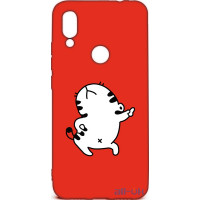 Чохол-накладка TOTO Cartoon Soft Silicone TPU Case Xiaomi Redmi 7 Cat Red