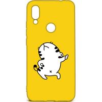 Чохол-накладка TOTO Cartoon Soft Silicone TPU Case Xiaomi Redmi 7 Cat Yellow