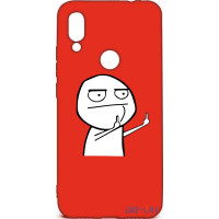 Чохол-накладка TOTO Cartoon Soft Silicone TPU Case Xiaomi Redmi 7 FK2 Red