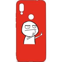 Чохол-накладка TOTO Cartoon Soft Silicone TPU Case Xiaomi Redmi 7 FK2 Red
