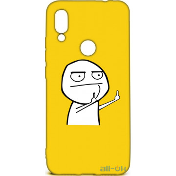 Чохол-накладка TOTO Cartoon Soft Silicone TPU Case Xiaomi Redmi 7 FK2 Yellow