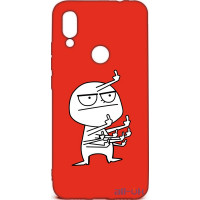 Чохол-накладка TOTO Cartoon Soft Silicone TPU Case Xiaomi Redmi 7 FK9 Red