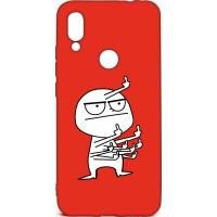Чохол-накладка TOTO Cartoon Soft Silicone TPU Case Xiaomi Redmi 7 FK9 Red