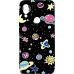 Чохол-накладка TOTO Cartoon Soft Silicone TPU Case Xiaomi Redmi 7 Saturn Black — інтернет магазин All-Ok. фото 1