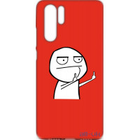 Чохол-накладка TOTO Cartoon Soft Silicone TPU Case Huawei P30 Pro FK2 Red
