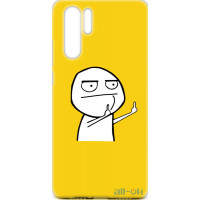 Чохол-накладка TOTO Cartoon Soft Silicone TPU Case Huawei P30 Pro FK2 Yellow