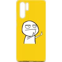Чохол-накладка TOTO Cartoon Soft Silicone TPU Case Huawei P30 Pro FK2 Yellow