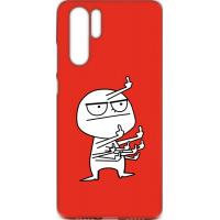 Чохол-накладка TOTO Cartoon Soft Silicone TPU Case Huawei P30 Pro FK9 Red