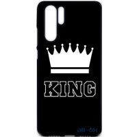 Чохол-накладка TOTO Cartoon Soft Silicone TPU Case Huawei P30 Pro King Black