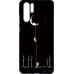 Чохол-накладка TOTO Cartoon Soft Silicone TPU Case Huawei P30 Pro Moon Black — інтернет магазин All-Ok. фото 1