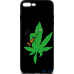 Чохол-накладка TOTO Cartoon Soft Silicone TPU Case Apple iPhone 7 Plus/8 Plus Cannabis Black — інтернет магазин All-Ok. фото 1