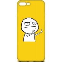 Чохол-накладка TOTO Cartoon Soft Silicone TPU Case Apple iPhone 7 Plus/8 Plus FK2 Yellow