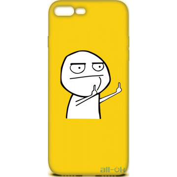 Чохол-накладка TOTO Cartoon Soft Silicone TPU Case Apple iPhone 7 Plus/8 Plus FK2 Yellow