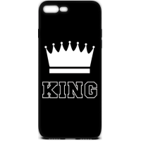 Чохол-накладка TOTO Cartoon Soft Silicone TPU Case Apple iPhone 7 Plus/8 Plus King Black