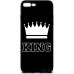 Чохол-накладка TOTO Cartoon Soft Silicone TPU Case Apple iPhone 7 Plus/8 Plus King Black — інтернет магазин All-Ok. фото 1