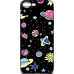 Чохол-накладка TOTO Cartoon Soft Silicone TPU Case Apple iPhone 7 Plus/8 Plus Space Planets Black — інтернет магазин All-Ok. фото 1