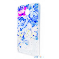 Чохол Deep Shine Flowers Case для Xiaomi Redmi 8a Peony