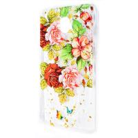 Чохол Deep Shine Flowers Case для Xiaomi Redmi 8a Rose