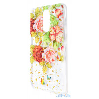 Чохол Deep Shine Flowers Case для Xiaomi Redmi 8 Rose