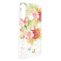 Чохол Deep Shine Flowers Case для Xiaomi Redmi Note 8 Rose