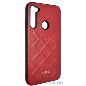 Чохол Jesco Leather Case для Xiaomi Redmi Note 8 Red