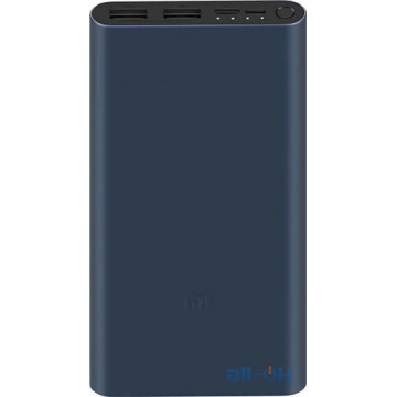 Зовнішній акумулятор Xiaomi Mi PowerBank 3 New 10000mAh 18W Type-C Black (PLM013ZM) (VXN4274GL)