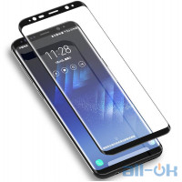 Захисне Скло для Samsung G955 (S8 Plus) 3D Black