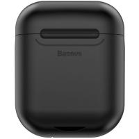Кейси для навушників і гарнітур Baseus Wireless Charger Black (WIAPPOD-01)