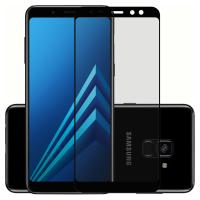 Защитное Стекло 3D для Samsung A730 (A8 Plus-2018) Black