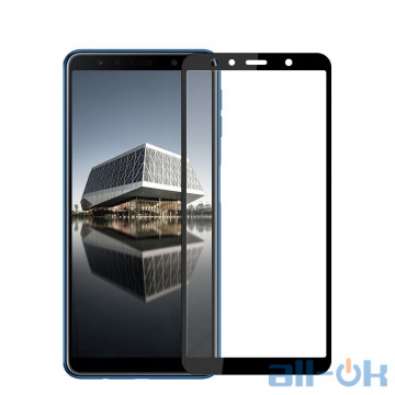 Захисне скло 3D для Samsung A750 (A7-2018) Black