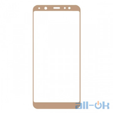 Захисне Скло Full Screen Samsung A600 (A6-2018) Gold
