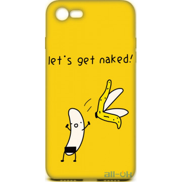 Чохол-накладка TOTO Cartoon Soft Silicone TPU Case Apple iPhone 7/8 Banana Yellow