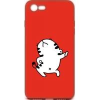 Чохол-накладка TOTO Cartoon Soft Silicone TPU Case Apple iPhone 7/8 Cat Red