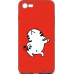 Чохол-накладка TOTO Cartoon Soft Silicone TPU Case Apple iPhone 7/8 Cat Red — інтернет магазин All-Ok. фото 1