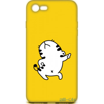 Чохол-накладка TOTO Cartoon Soft Silicone TPU Case Apple iPhone 7/8 Cat Yellow